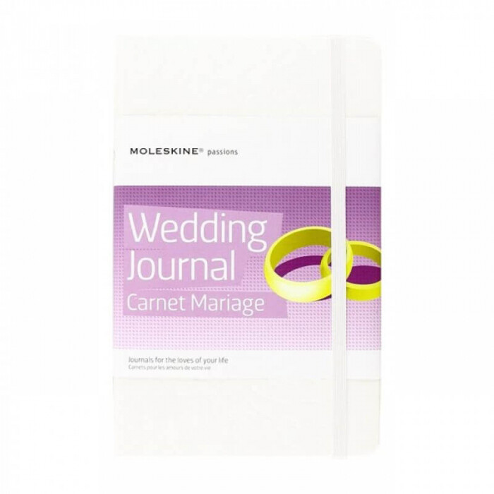 Moleskine Passions Journal Wedding, White