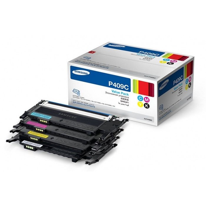 Samsung CLT-P409C Value Pack Toner Cartridge