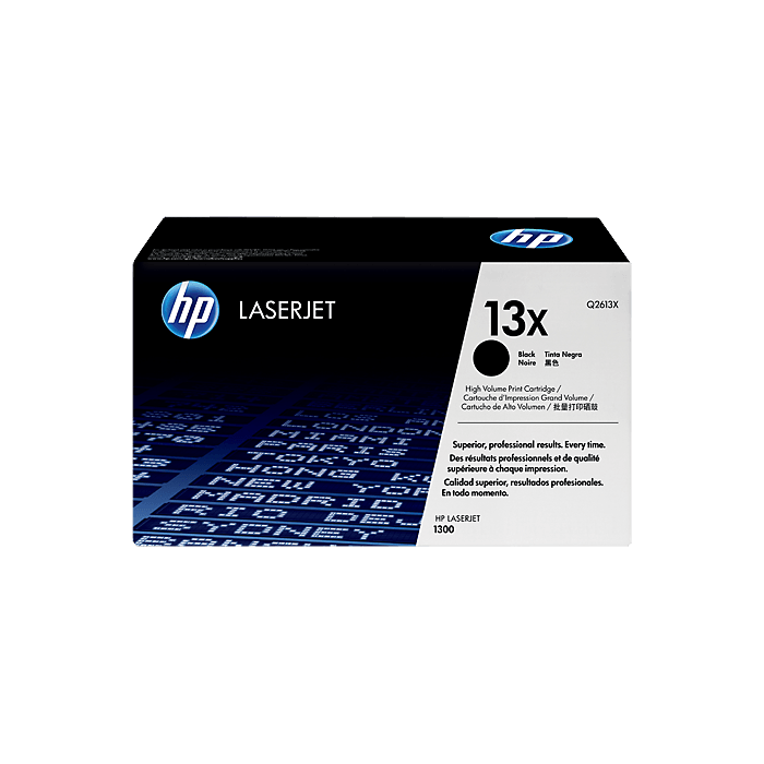 HP 13X Black LaserJet Toner Cartridge (Q2613X)