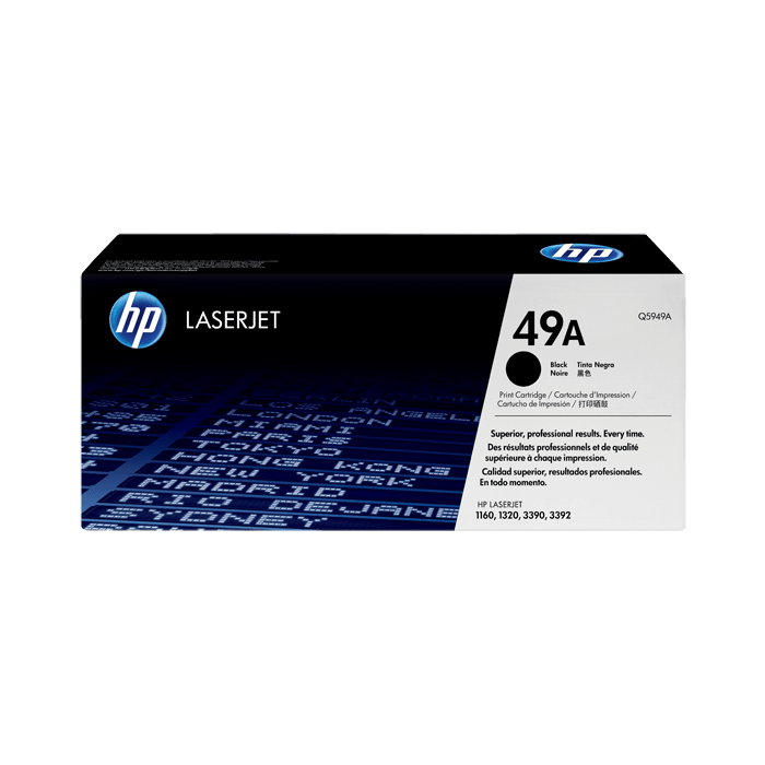 HP 49A Black LaserJet Toner Cartridge (Q5949A)