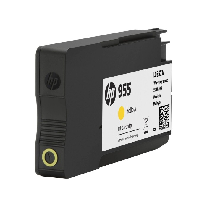 HP 955 Yellow Original Ink Cartridge (L0S57AA)