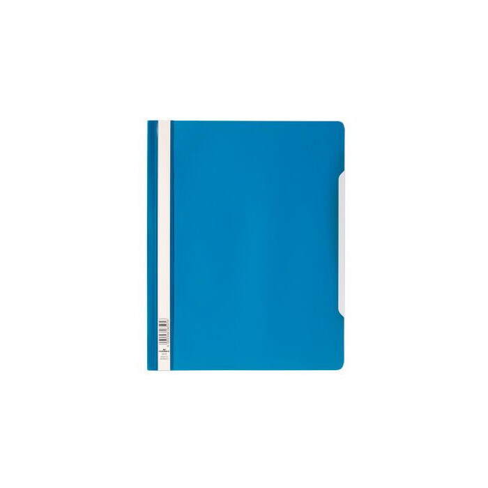 Durable Clear View Folder A4, extra wide, Blue
