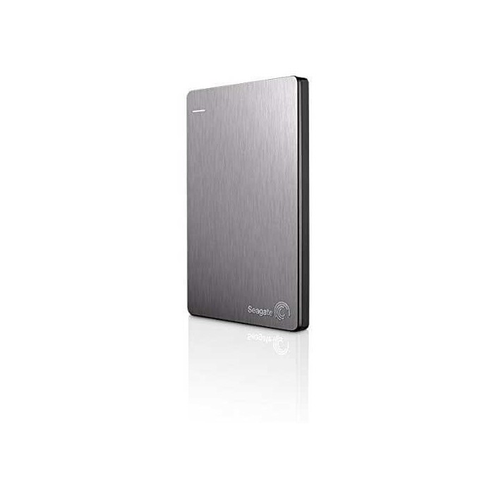 Seagate 500GB Backup Plus Slim External Hard Drive, Silver