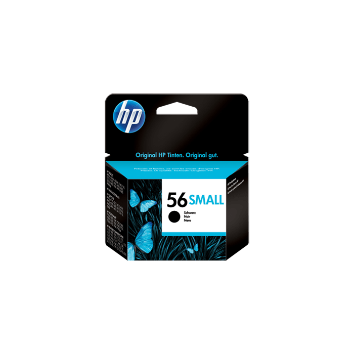 HP 56 Small Black Original Ink Cartridge (C6656GE)