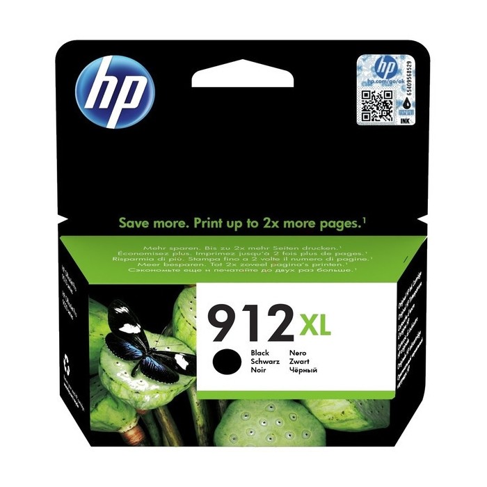 HP 912XL Black Original Ink Cartridge (3YL84A)