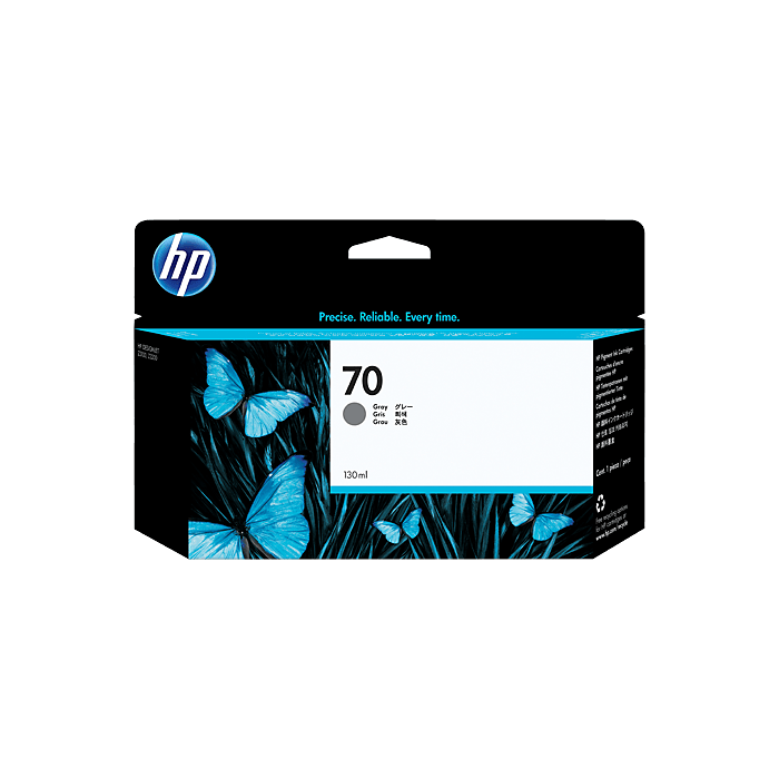HP 70 Grey Ink Cartridge 130ml (C9450A)