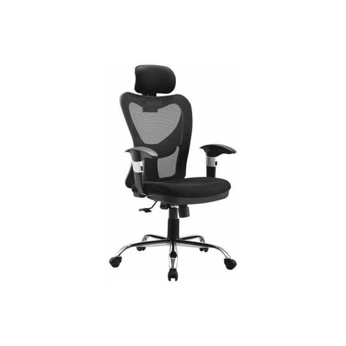 Sunny High Back Chair, Mesh Back & Upholstered Seat