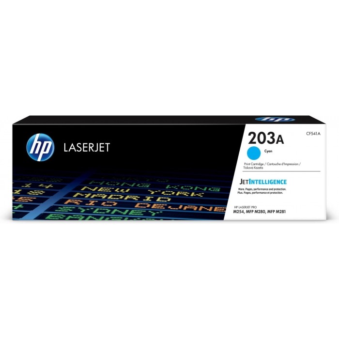 HP 203A Cyan Toner Cartridge(CF541A)