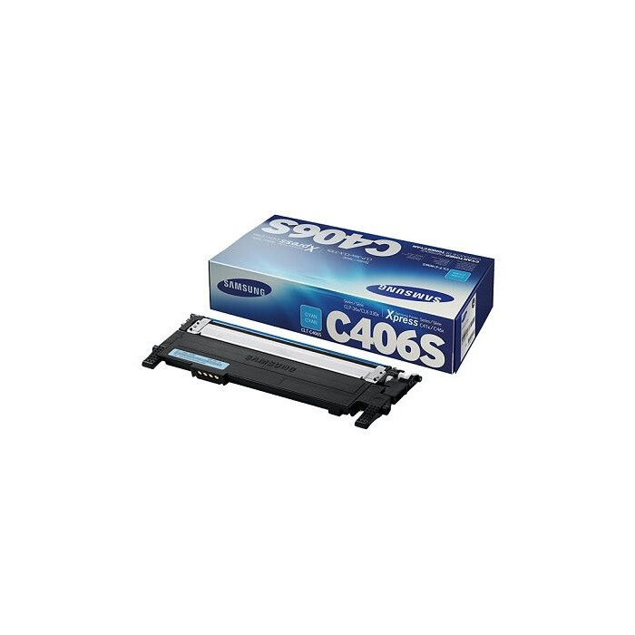 Samsung CLT-C406S Cyan Toner Cartridge