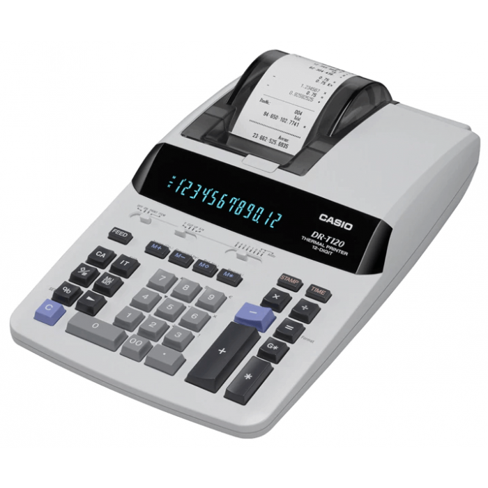 Casio DR-T120 Thermal Printing Calculator