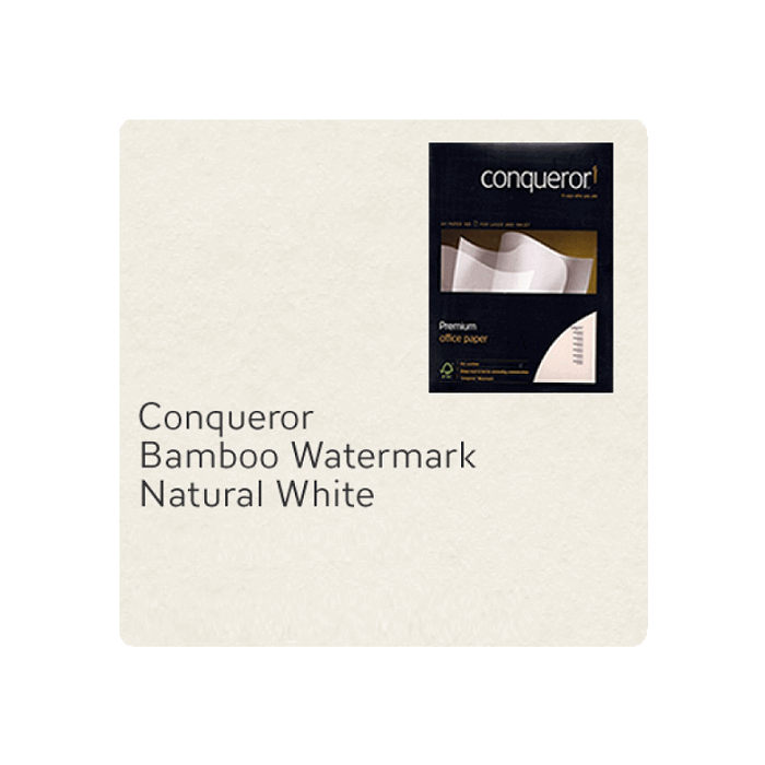 Conqueror Natural White, 160gsm, A4, 100sheets/pack
