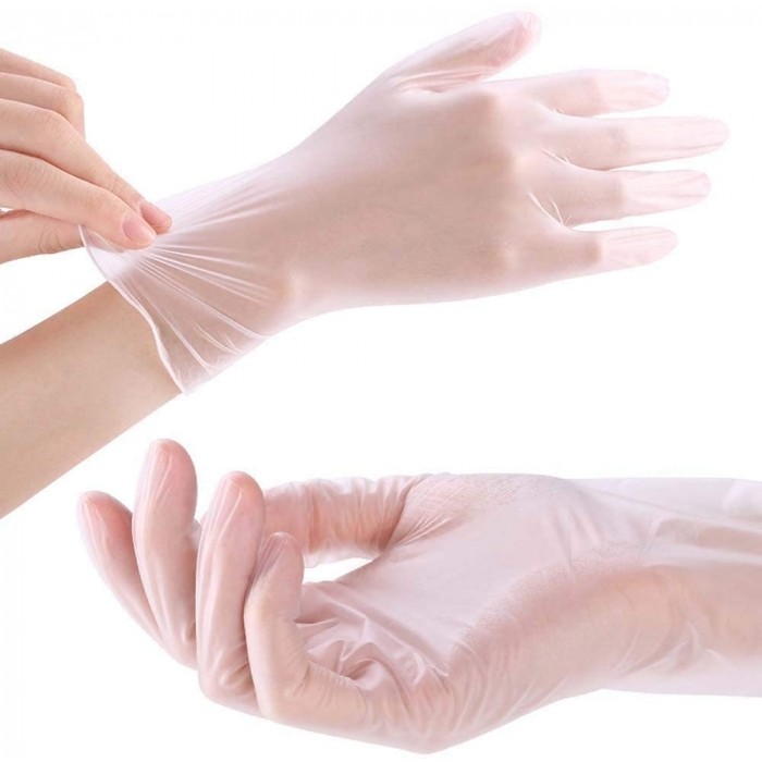 Vinyl Disposable Gloves Powder Free 100pcs/pack – Large
