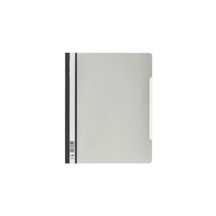 Durable Clear View Folder A4, extra wide, Grey
