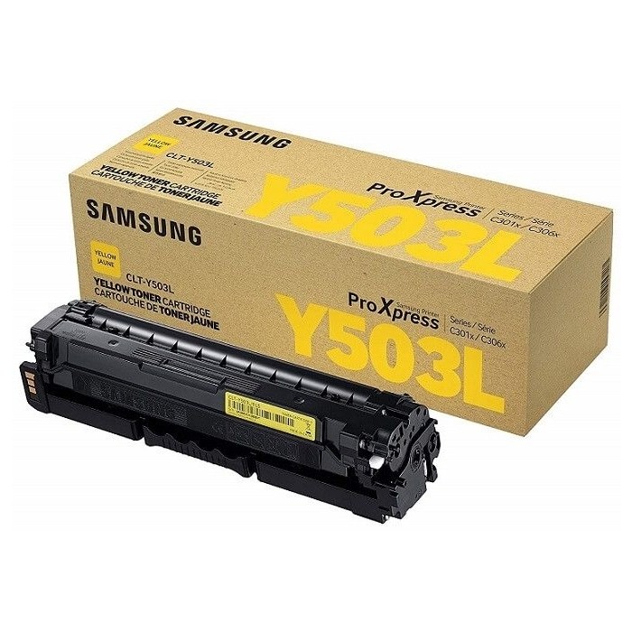 Samsung CLT-Y503L High Yield Yellow Toner Cartridge