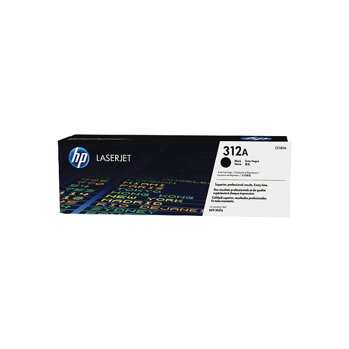 HP 312A Black Toner Cartridge - CF380A