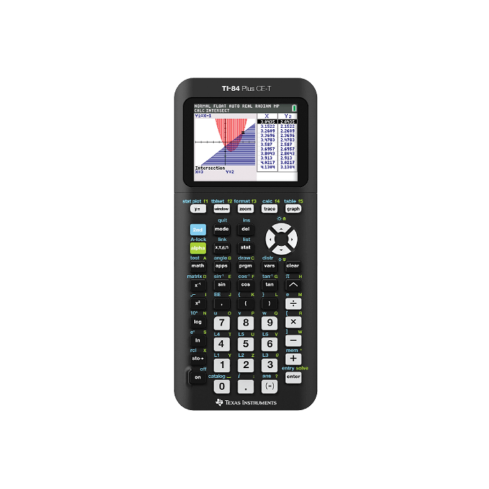 Texas Instrument TI‑84 Plus CE-T Graphing Calculator