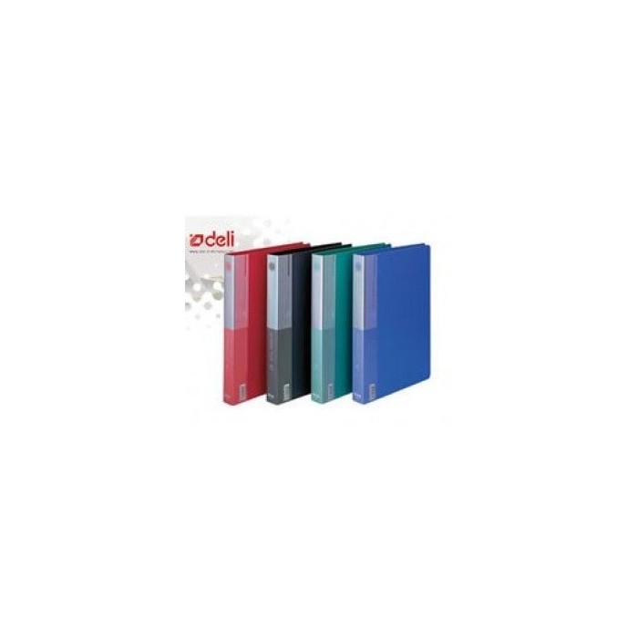 Deli E38150 2-O Ring Binder (Red)