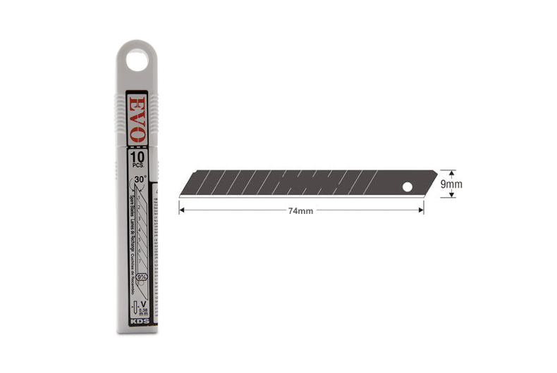 KDS VB-10 EVO 30 Degree 9mm Spare Blades 10pcs