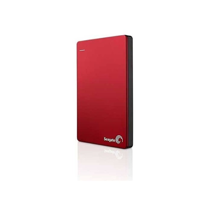 Seagate 2TB Backup Plus Slim External Hard Drive, Red