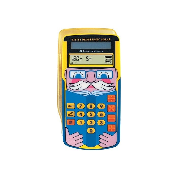 Texas Instruments Little Professor Solar Basic Calculator