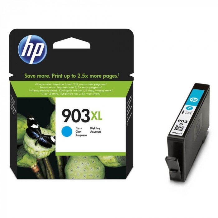 HP 903XL High Yield Cyan Original Ink Cartridge T6M03AE