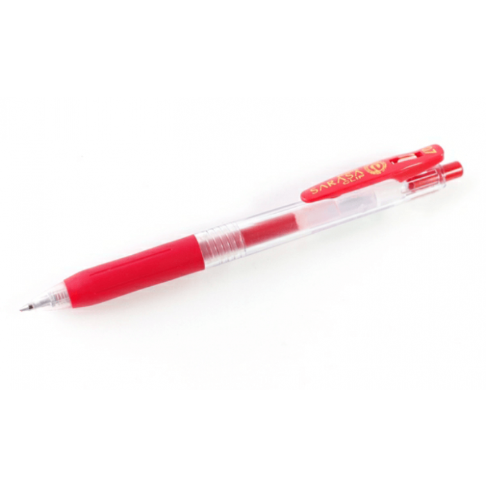 Zebra Sarasa Clip 0.7 12 Pieces/Pack Red