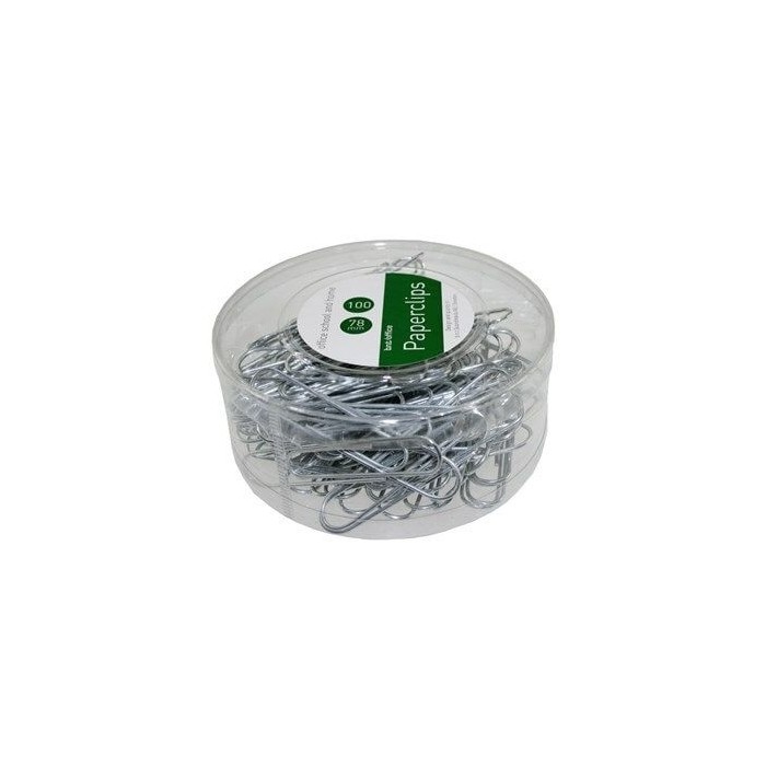 Paper Clips 78mm 100pcs, Zinc (744700)
