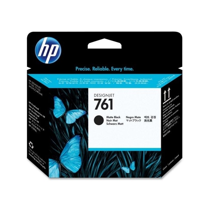 HP 761 Matte Black Original Printhead Cartridge (CH648A)