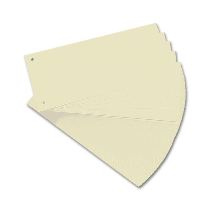 Cardboard File Divider Buff 100pcs/pack