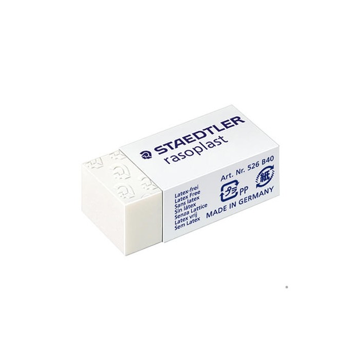 Staedtler Rasoplast Eraser 33x16x13mm, 526-B40, Small