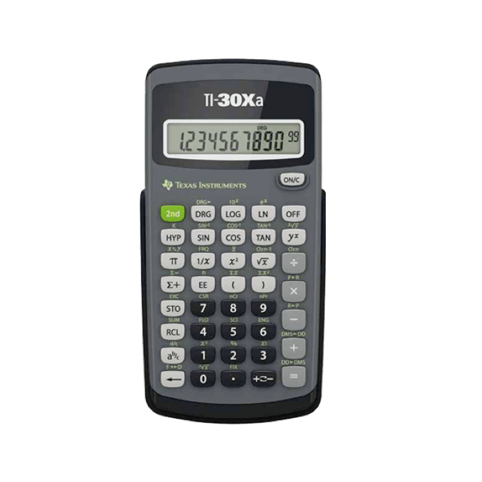 Texas Instruments TI - 30XA Scientific Calculator - 10 Digit