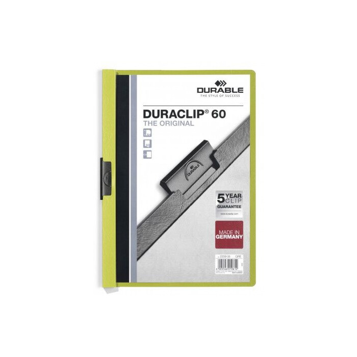 Durable Duraclip 60, A4, Green