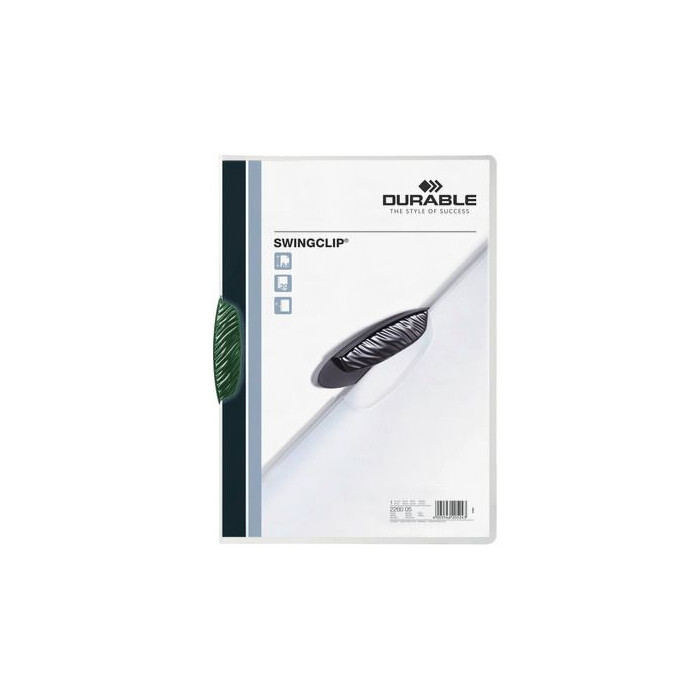 Durable Swingclip Folder A4, Green Clip