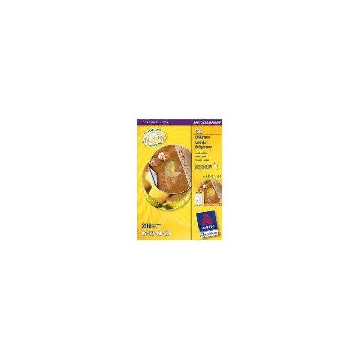 Avery CD Labels, 117 mm for Laser & Inkjet Printers