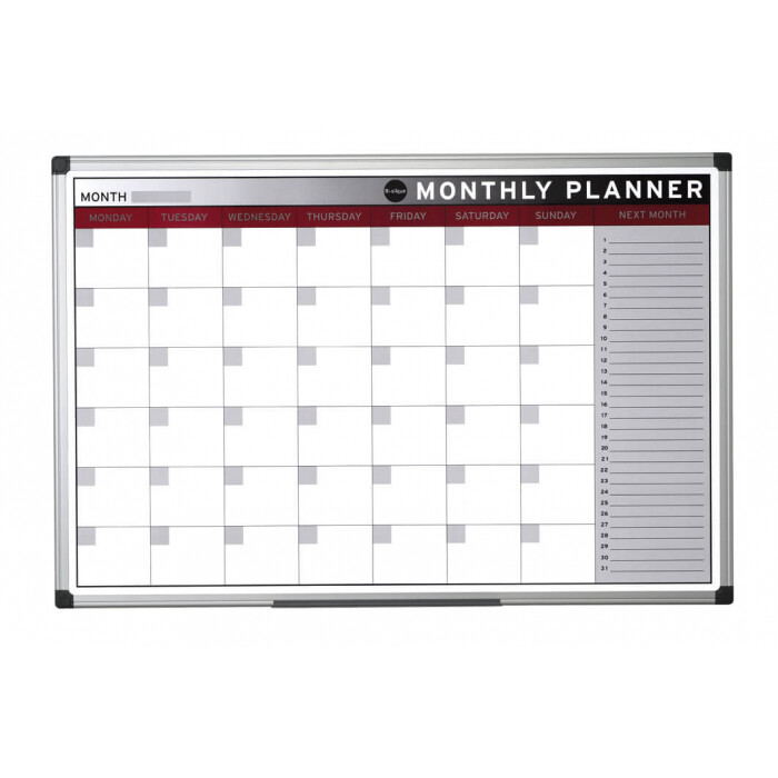 Magnetic Planner Monthly, 60cm x 90cm