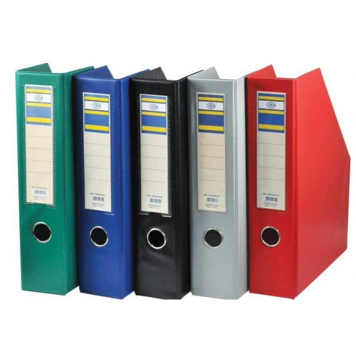 PVC Magazine File PVC, A4 Size, Black (FSOTMAGF9BK)