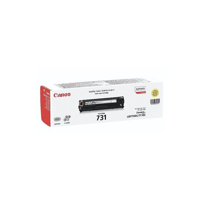 Canon 731 Yellow Toner Cartridge (CRG-731Y)