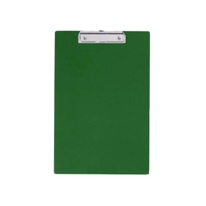 PVC Single Sided Clip Board Green