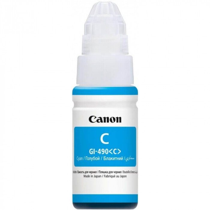 Canon GI-490 Ink Bottle (Cyan)