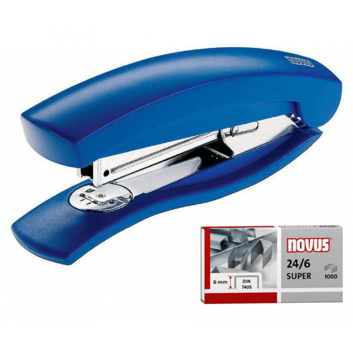 Novus C2 Stapler Blue with starter package 24/6