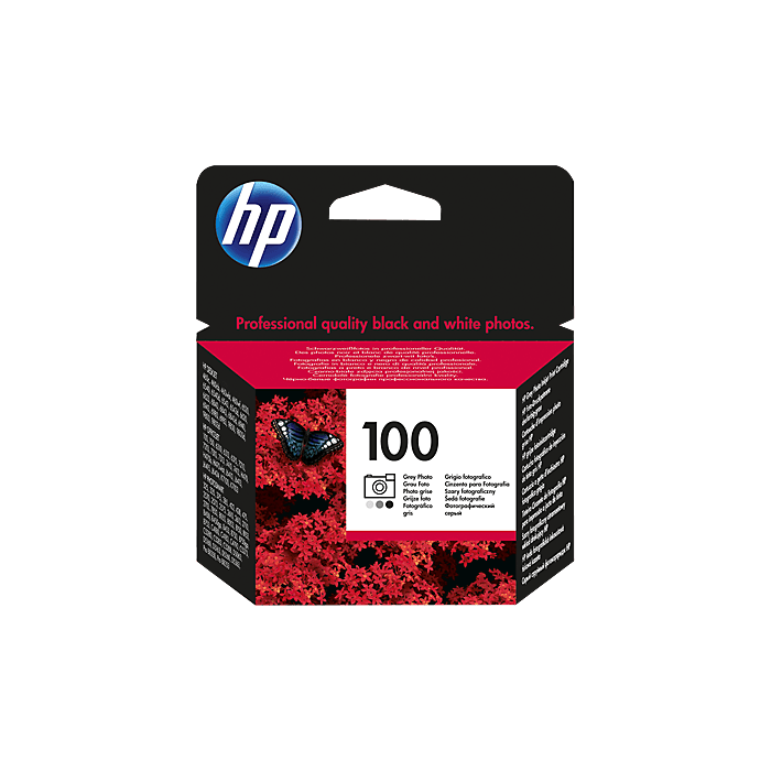 HP 100 Gray Photo Original Ink Cartridge (C9368AE)