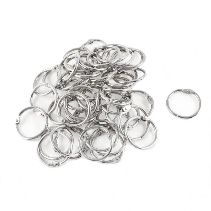 Metal Binder Rings 32mm, 20/pack, Nickel-Plated​