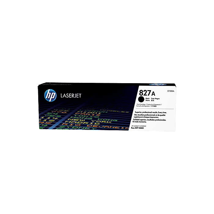 HP 827A Black Toner Cartridge (CF300A)