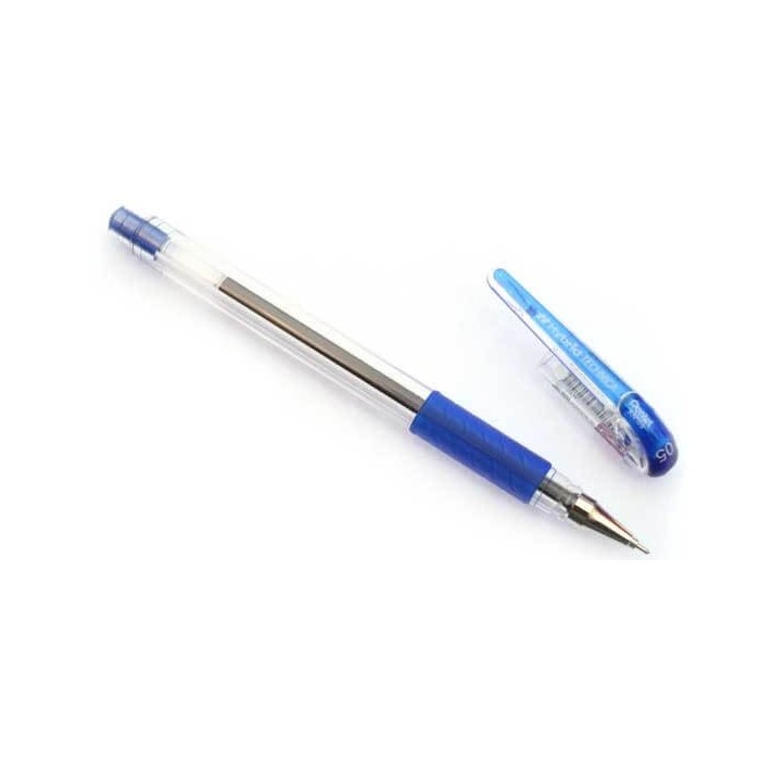 Pentel KN105 Hybrid Technica Gel Ink Pen - 0.5 mm, Blue (Pack of 2)