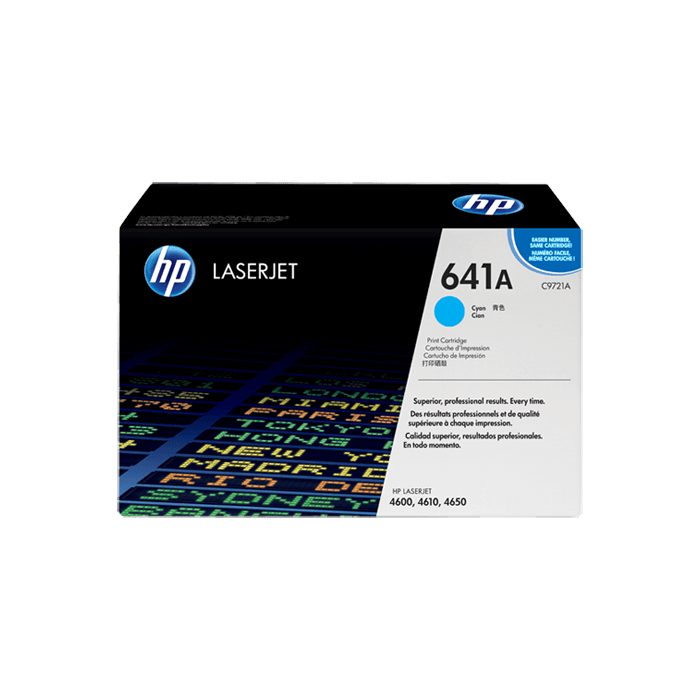HP 641A Cyan Print Cartridge (C9721A)